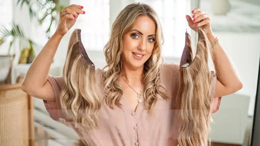 how to install halo hair extensions？ (4)