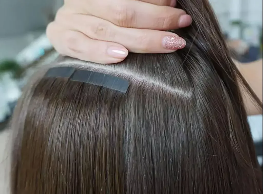 disadvantages of tape in hair extensions3