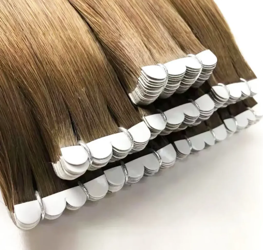 what are flower tape in hair extensions