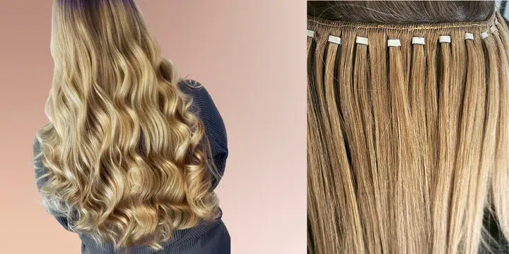 What Are Beaded Weft Hair Extensions?