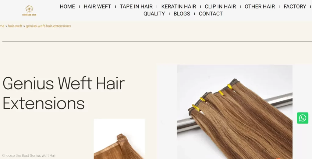 best 10 genius weft hair extensions suppliers in the uk