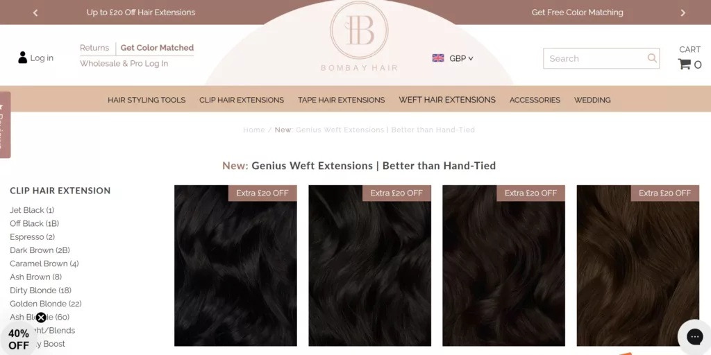 best 10 genius weft hair extensions suppliers in the uk2