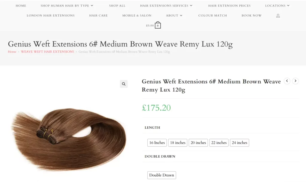 best 10 genius weft hair extensions suppliers in the uk5