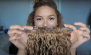 curly hair extensions w