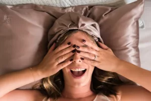 sleep with hair extensions