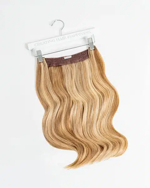 how to install halo hair extensions？ (2)