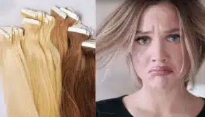 are tape in hair extensions damaging