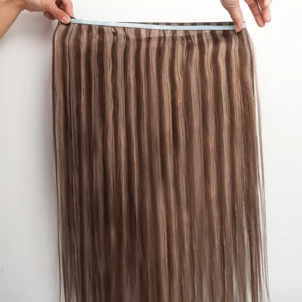 long tape in hair extensions