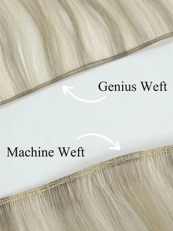 what is the difference between genius weft and machine weft