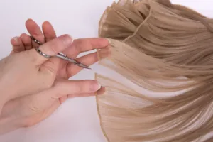 cutting weft