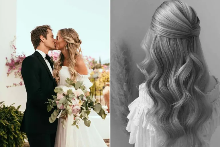 23 04 wedding hairstyles half up half down