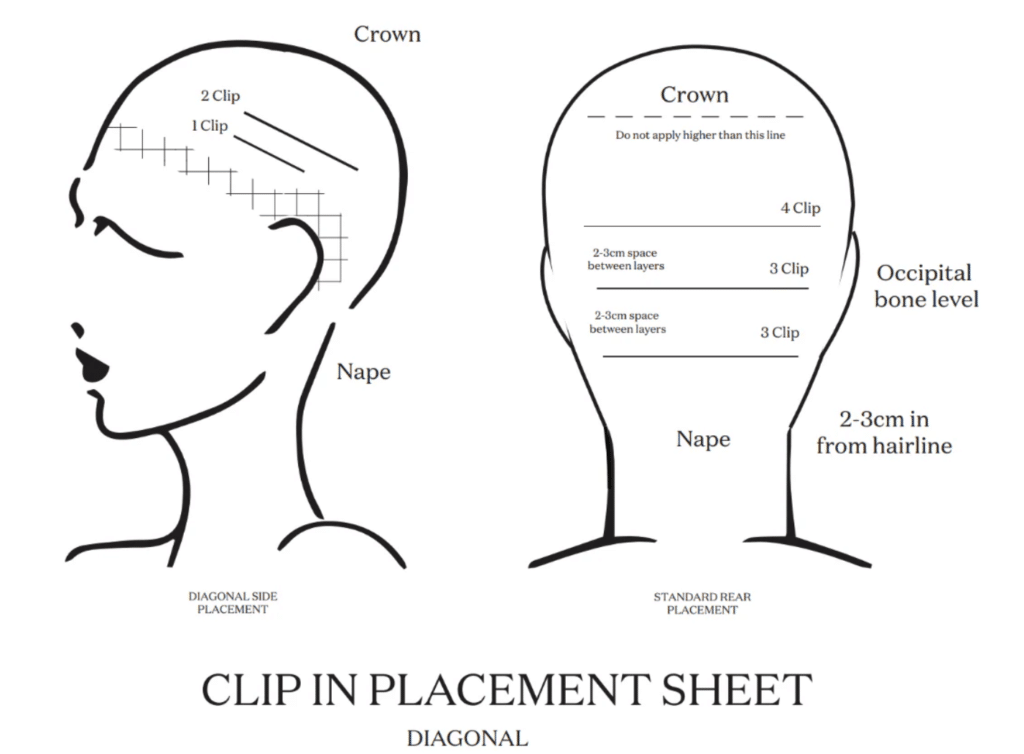 How to Put In 7 Piece Clip In Hair Extensions