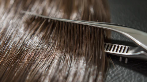 How to cut halo hair extensions