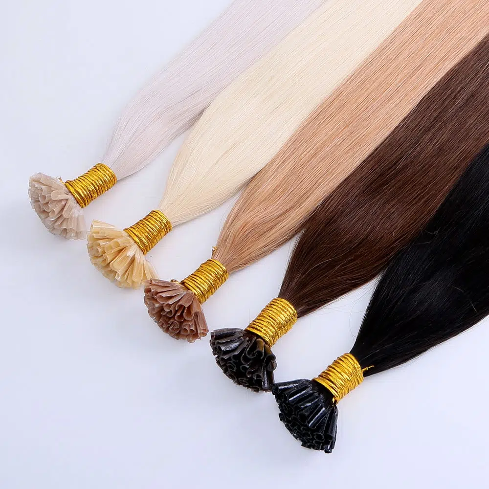 k tip hair extensions.