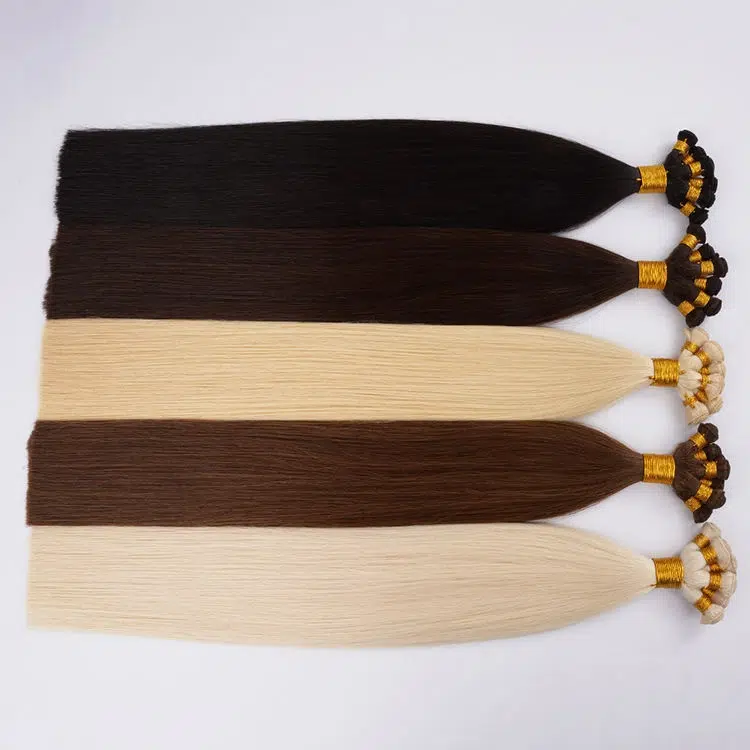 16 inch hand tied hair extensions