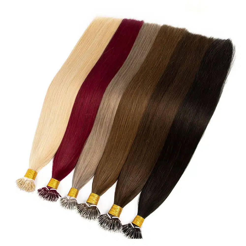 20 Inch Nano Hair Extensions | Hibiscus Hair