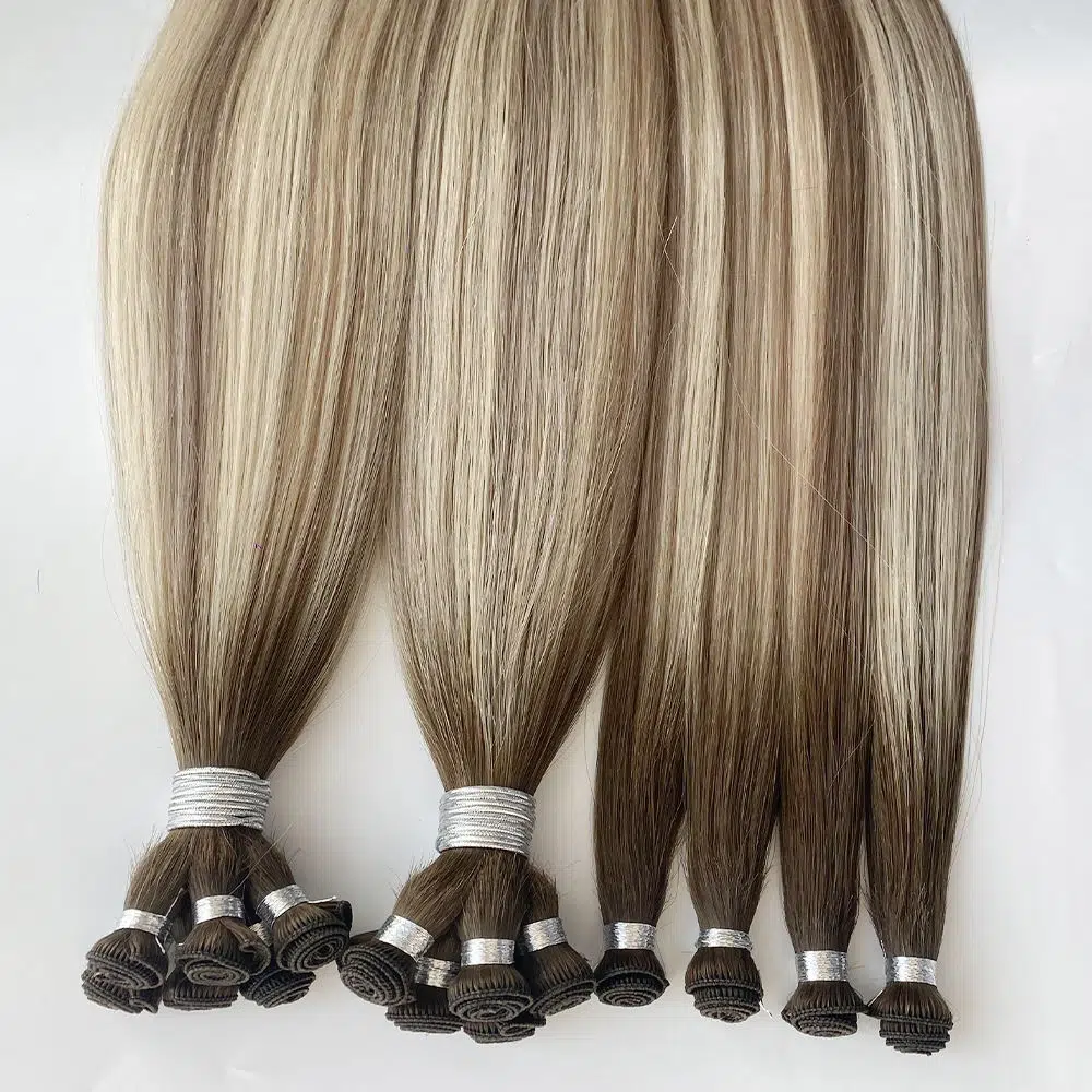 22 inch hand tied hair extensions2