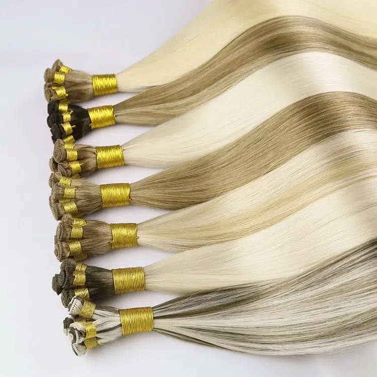 26 inch hand tied hair extensions3