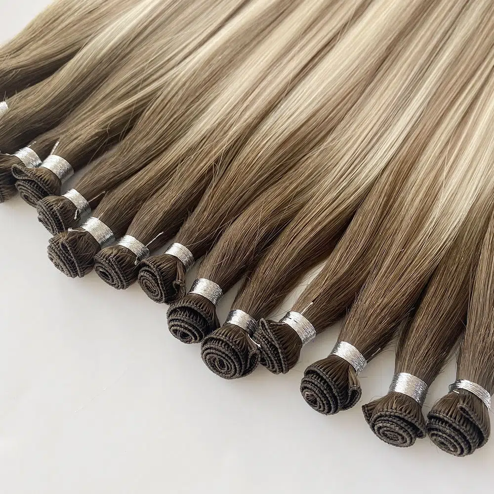 28 inch hand tied hair extensions2