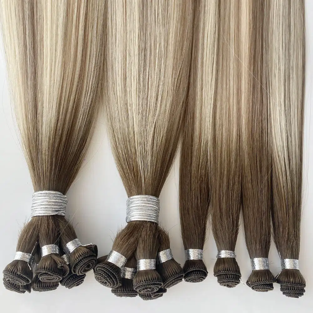 28 inch hand tied hair extensions6