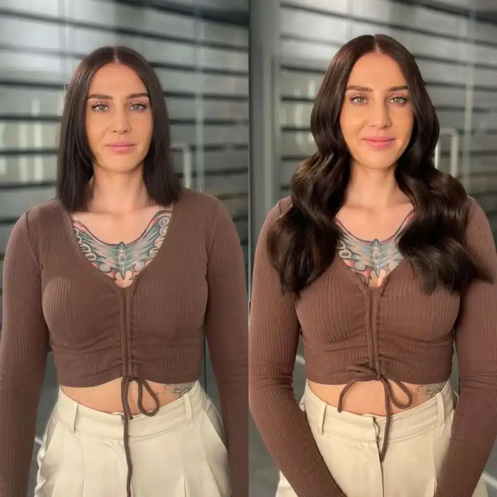 16 Inch Nano Hair Extensions | Hibiscus Hair