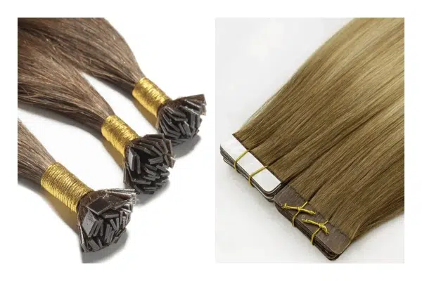 k tip vs tape in hair