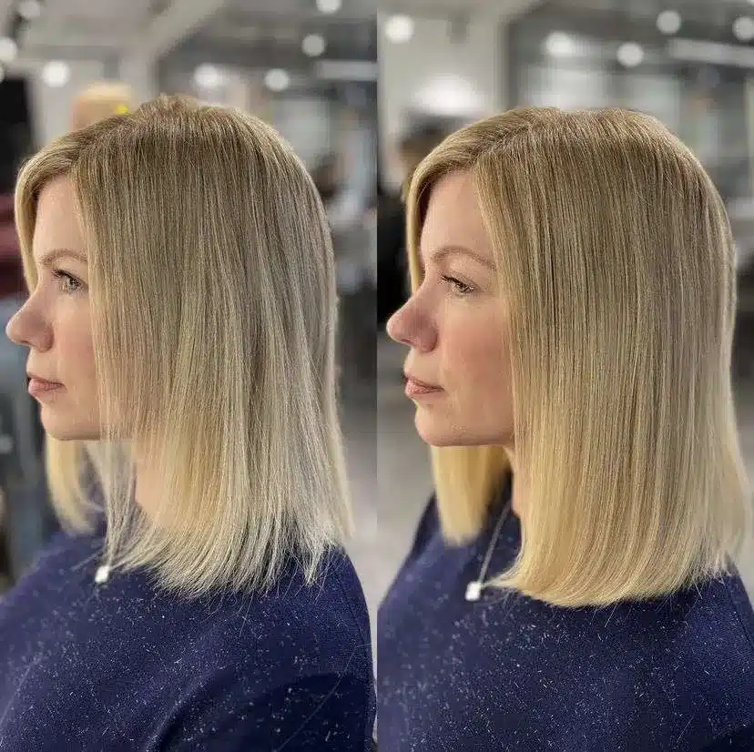 before and after of 14 inch hair extensions extensions1