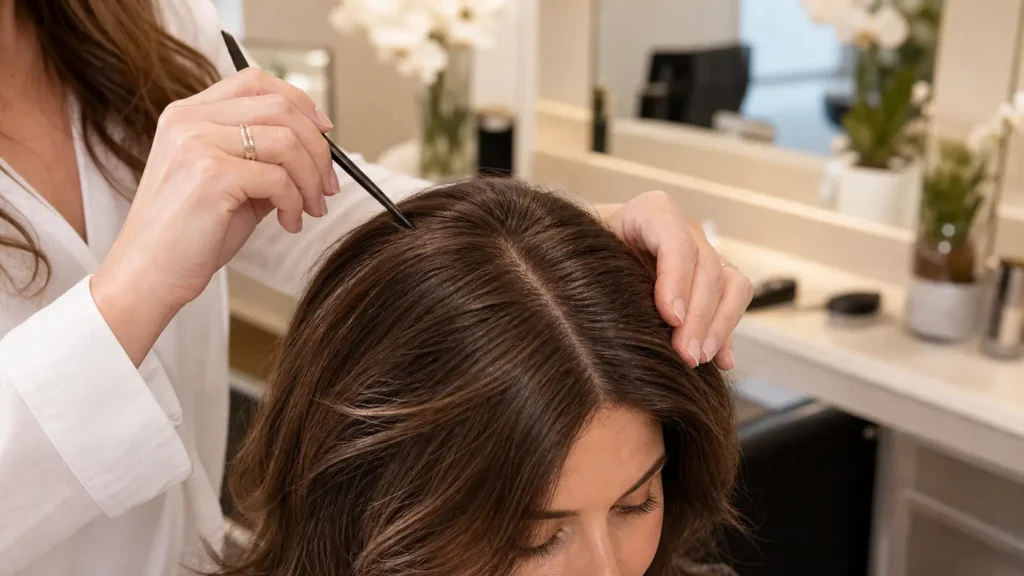02 hair topper crown coverage