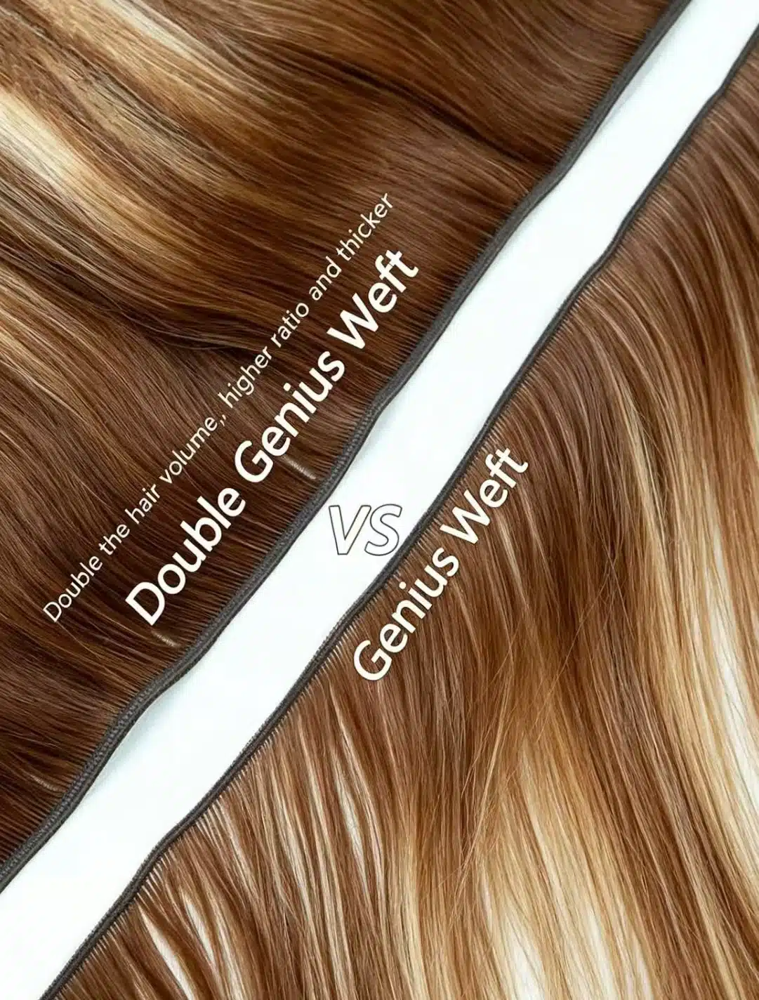 Close view of Genius Weft structure for cuttable salon installation