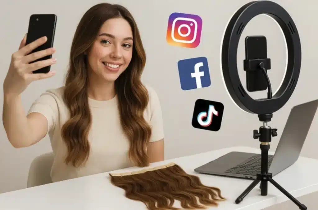 sell hair extensions online