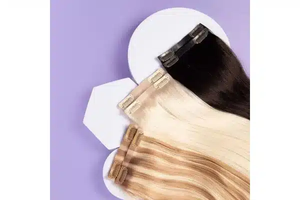 Weft Hair Extensions hair extensions used for sample quality review