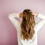 Hair extension care image for clip in detangling guidance