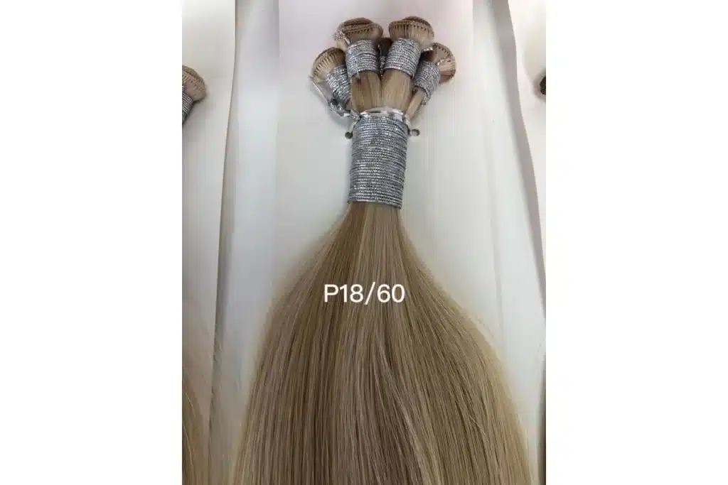 High-resolution human hair extension product image for Overnight Clip In Extension Mistakes That Shorten Hair Life.