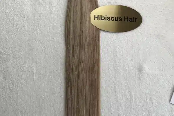 Human hair weft end density check before a bulk order