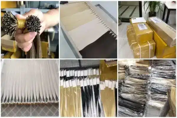 Keratin Hair Extensions hair extensions used for sample quality review
