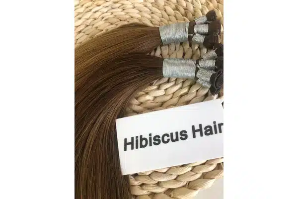 Clip-in hair extension set arranged for clip and quality checks