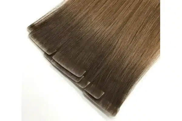 Tape Hair Extensions hair extensions shown for salon volume and placement planning