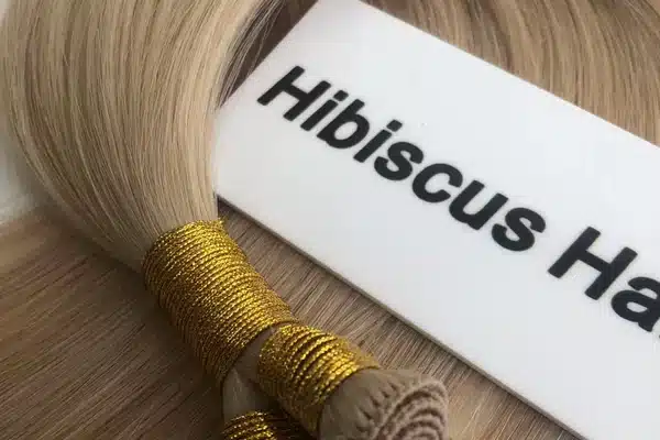 Weft hair extension options for salon service planning