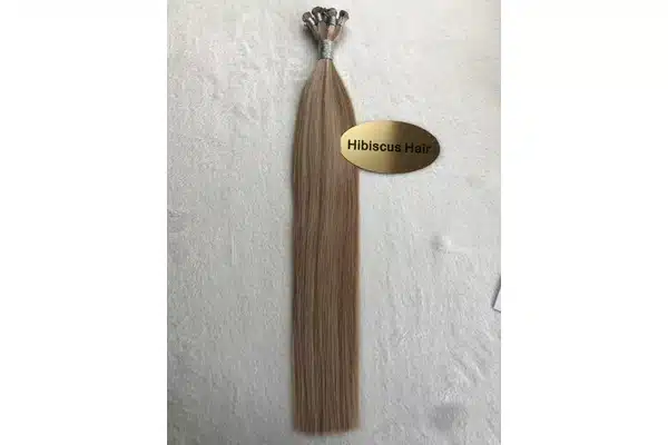 Clip-in hair extensions displayed for weft width and set layout checks