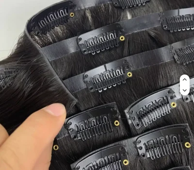 black invisible clip in hair black invisible clip in hair