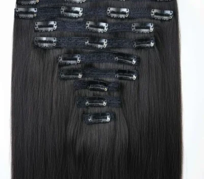 black lace clip in hair black lace clip in hair